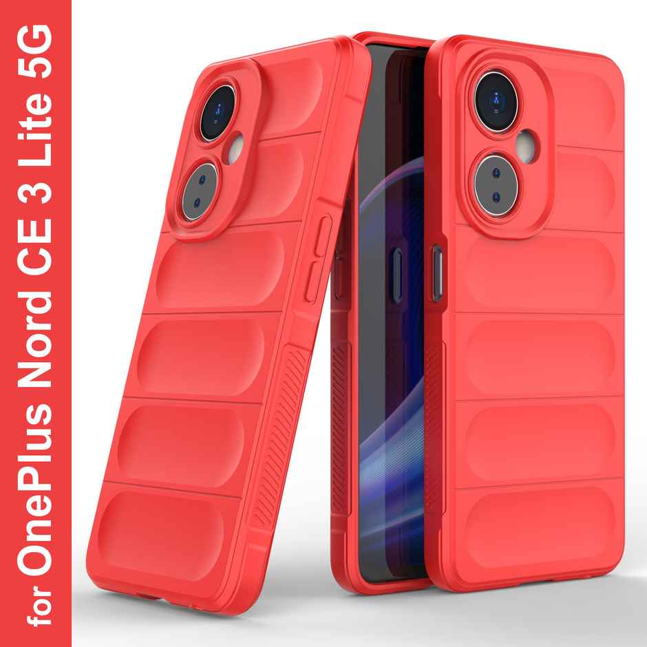 Zapcase Back Cover for OnePlus Nord CE 3 Lite 5G | Magic-Red