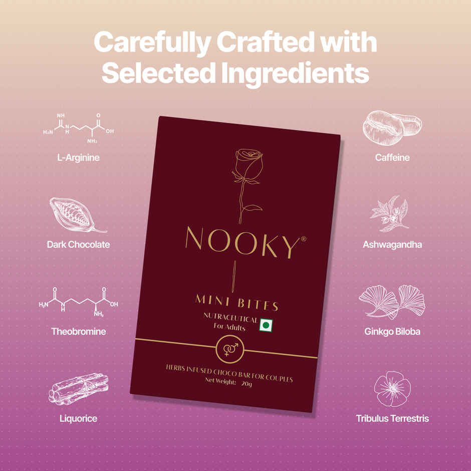 Nooky Tempt 2 in 1 Intimacy Kit Metal Plug and Aphrodisiac Chocolate