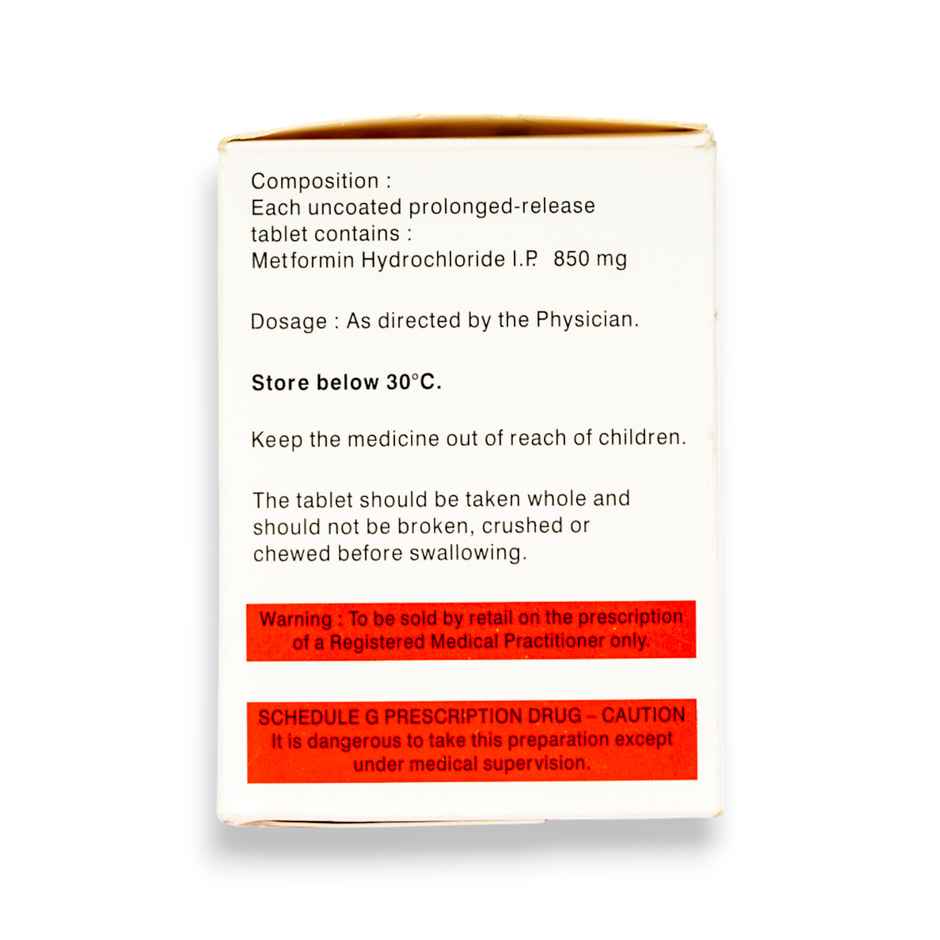 Gluconorm SR 850 Tablet PR