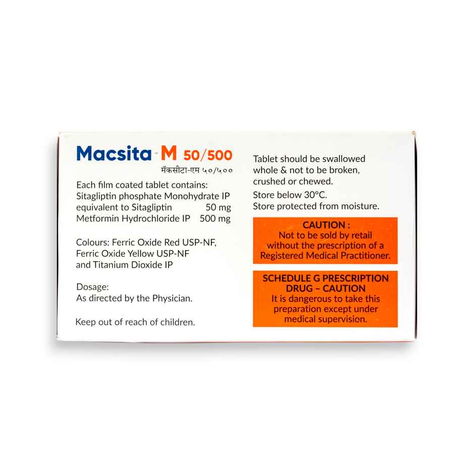 Macsita-M 50/500 Tablet