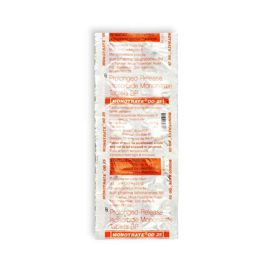 Monotrate OD 25 Tablet PR
