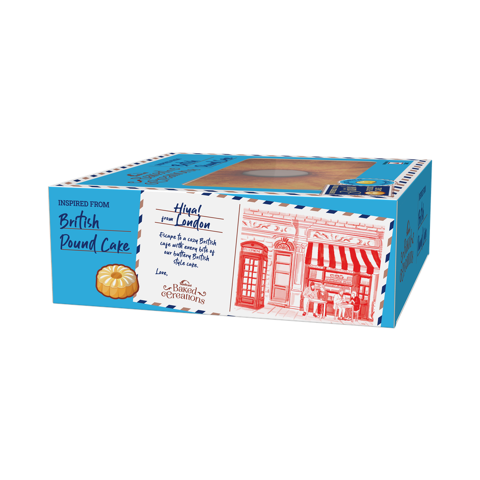 Baked Creation British Style Pound Cake