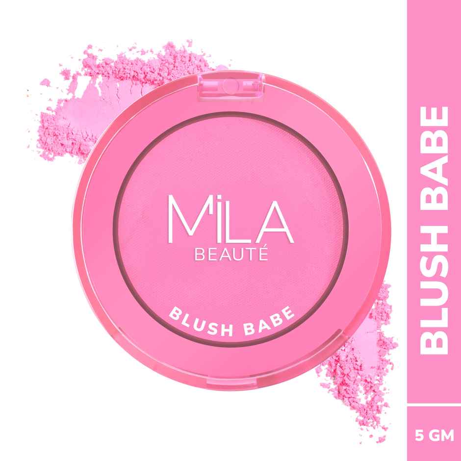 Mila Beaut Blush Babe Powder Blush - 04 Cosmo Pink