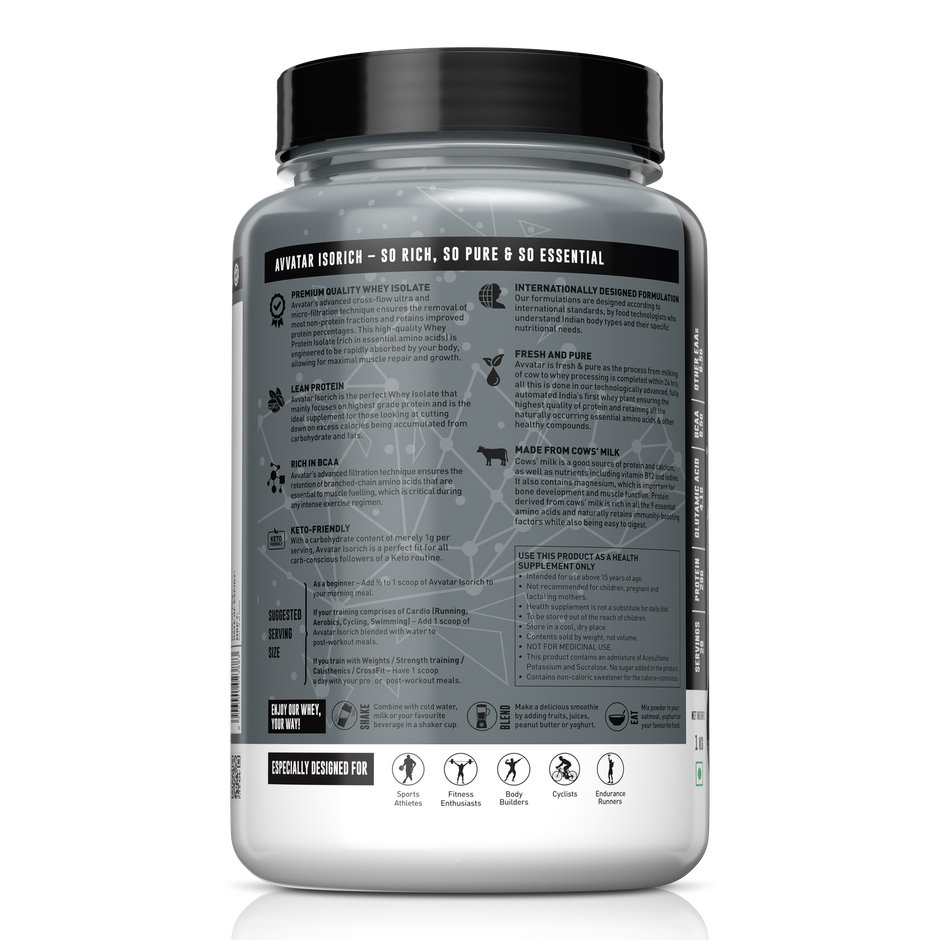 Avvatar Isorich Protein Belgian Chocolate