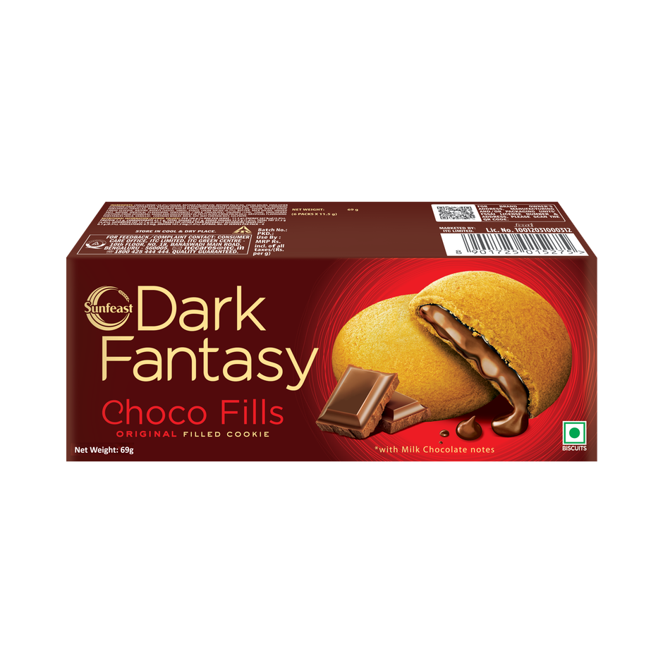 Original Choco Fills By Sunfeast Dark Fantasy | Perfect Snack | Combo