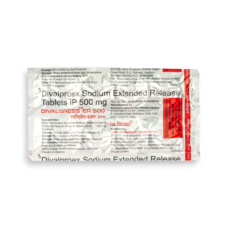 Divalgress-ER 500 Tablet