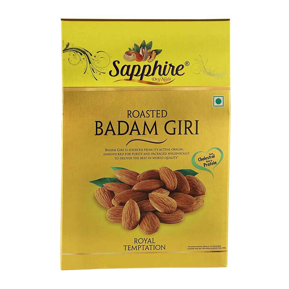 Sapphire Dry Nuts Roasted Badam Giri | Royal Temptation