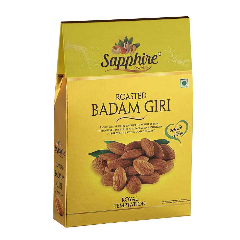 Sapphire Dry Nuts Roasted Badam Giri | Royal Temptation
