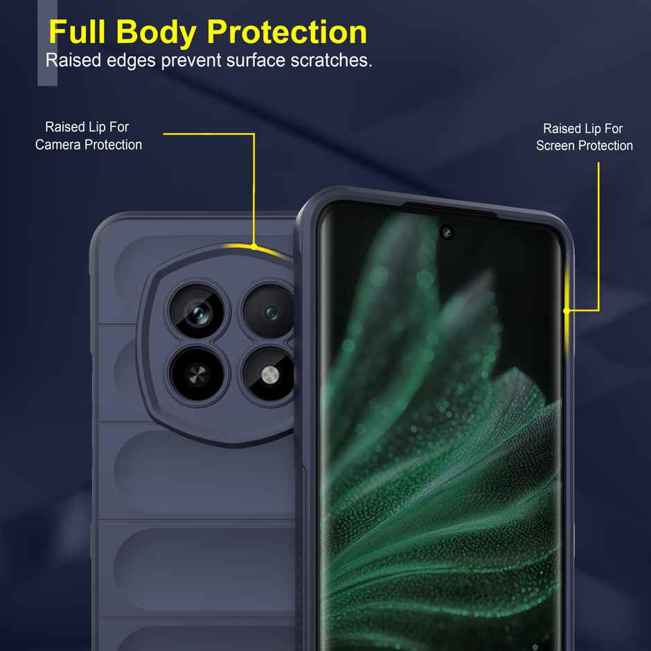 Zapcase Back Cover for Realme P2 Pro 5G | Magic-Sapphire