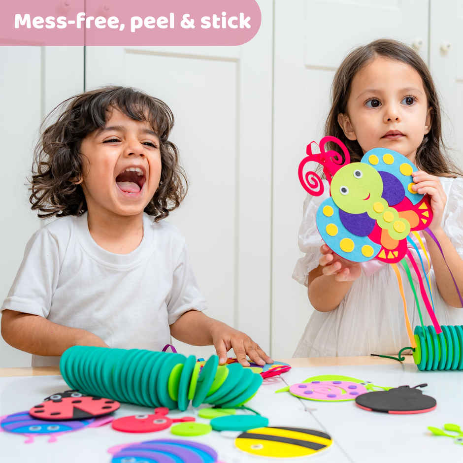 Jackinthebox All Things Bugs & Bees 3-In-1 Art & Craft Kit