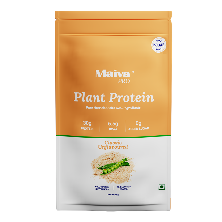 Maiva Pro Plant Protein Powder - Classic Unflavoured - Buy at ₹89 ...