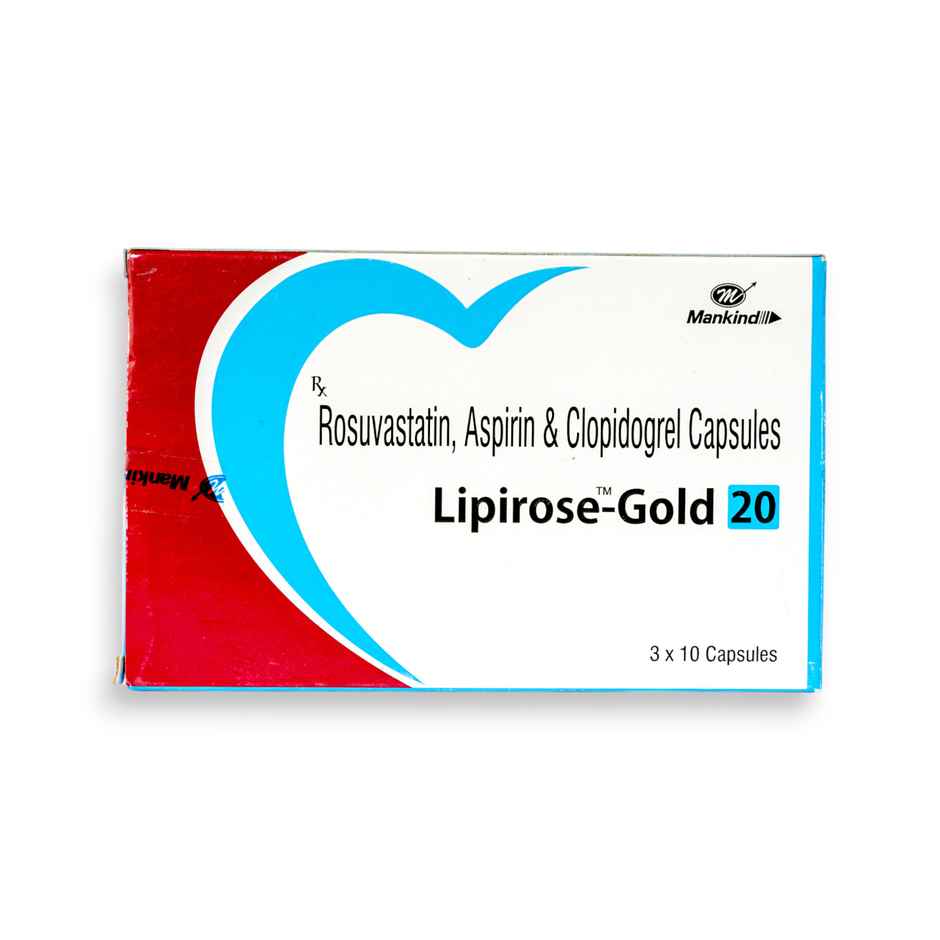 Lipirose-Gold 20 Capsule