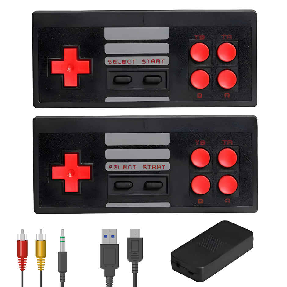 Toyshine Plug And Play Wireless Hd 1080P Tv Video Game For Kids Game Stick Dongle (Multicolor)