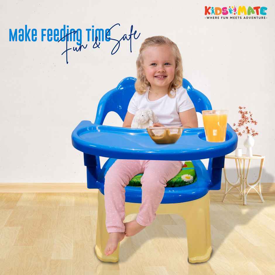Kidsmate Baby Chair for Feeding & Activity | Blue