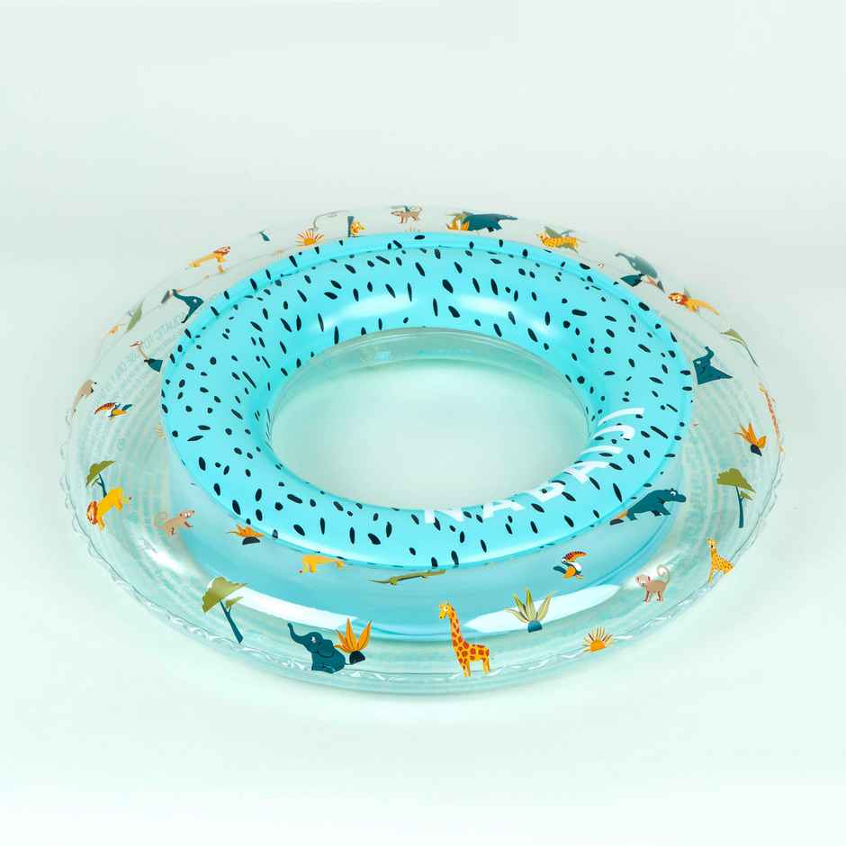 Decathlon Nabaiji Printed Inflatable Pool Ring | Blue | 51 cm