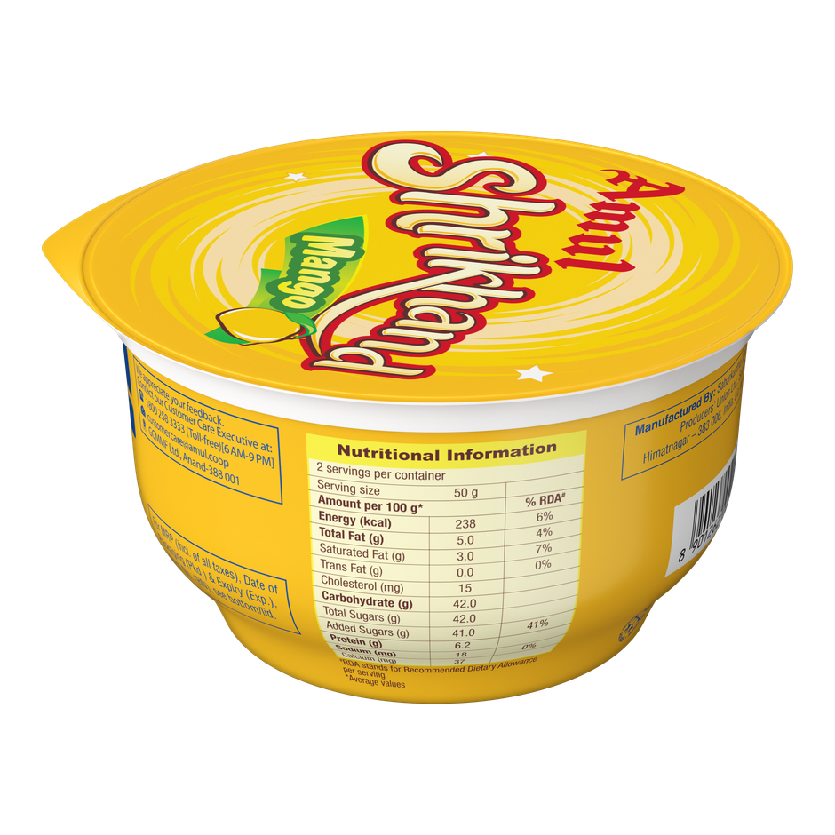 Amul Shrikhand Mango