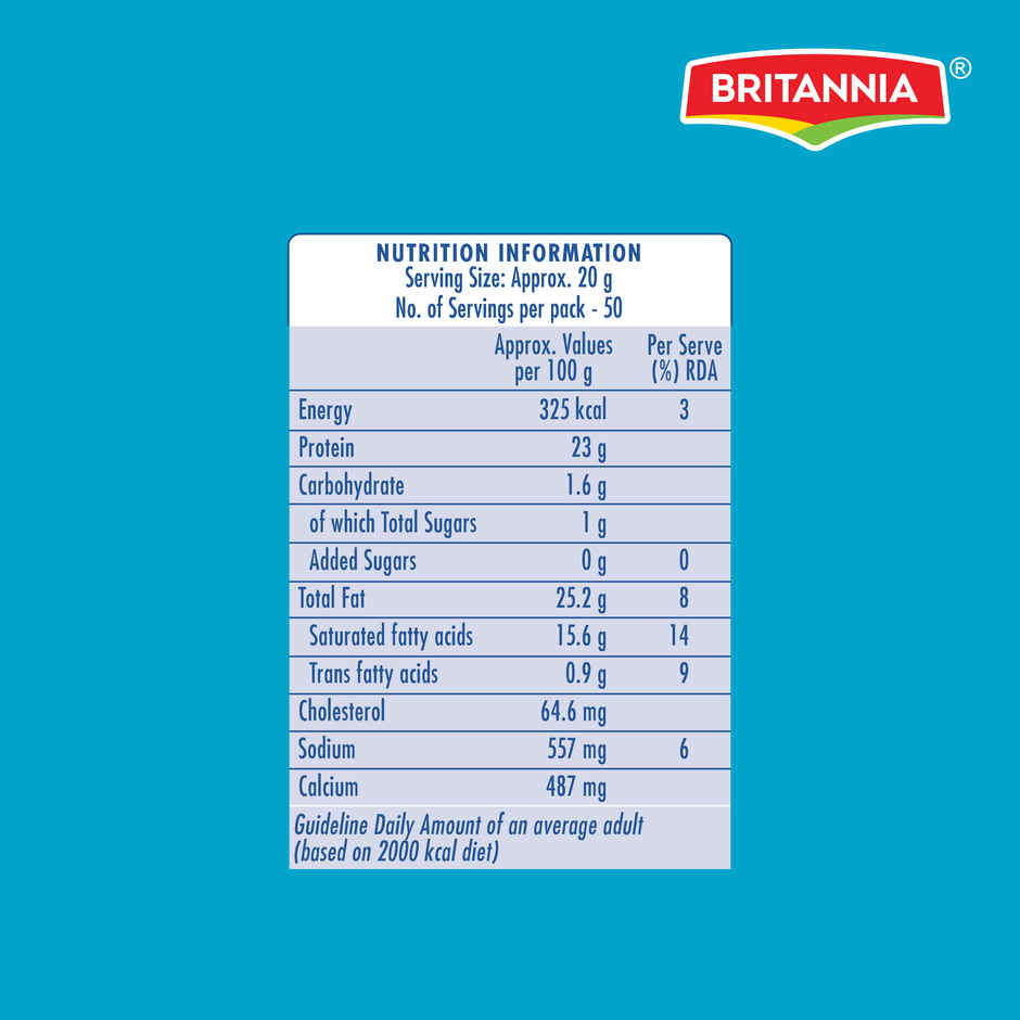 Britannia Laughing Cow Diced Mozzarella & Cheddar Pizza Cheese 500g