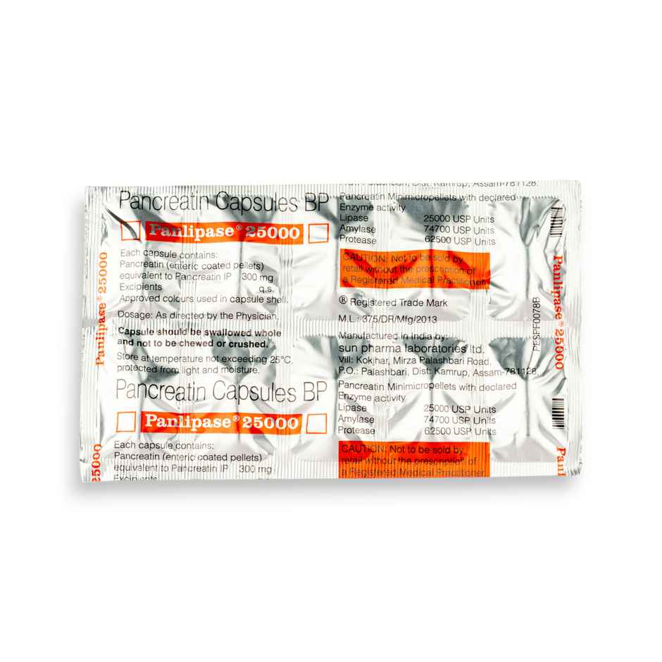 Panlipase 25000 Capsule