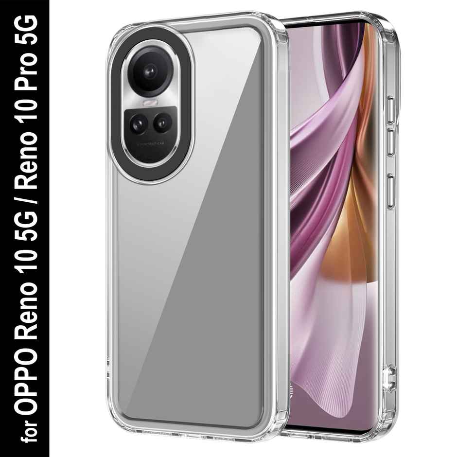 Zapcase Back Cover for OPPO Reno10 5G | Space-Clear
