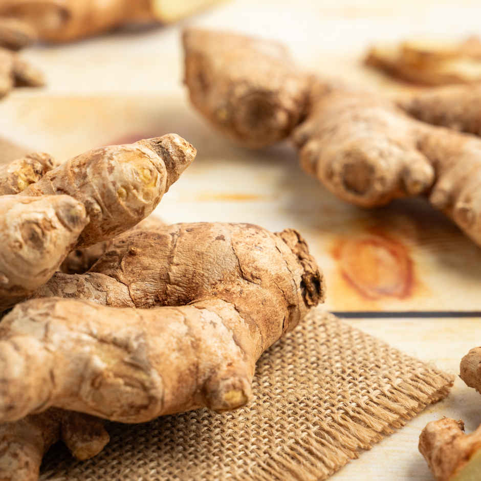 Organically Grown Ginger