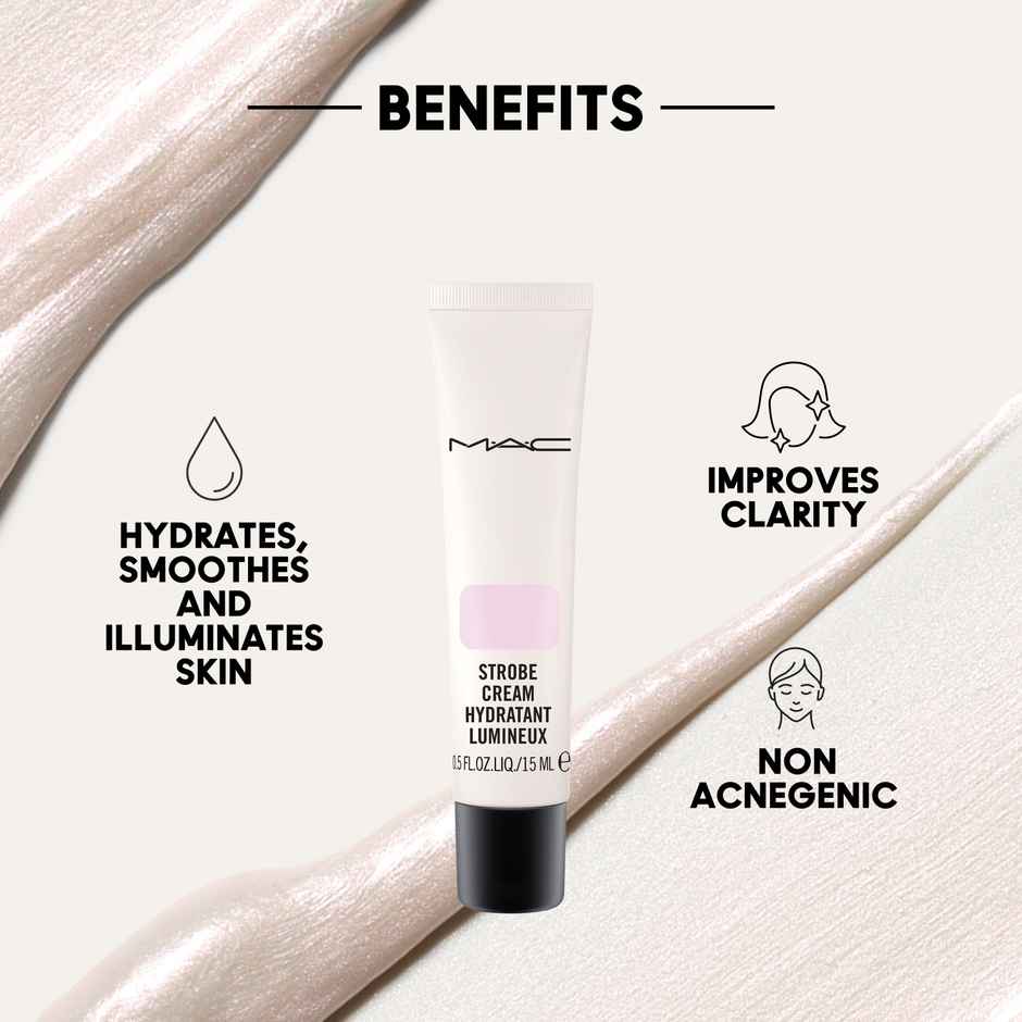 M.A.C Strobe Cream Mini - Pinklite Illuminating Moisturizer & Liquid Highlighter