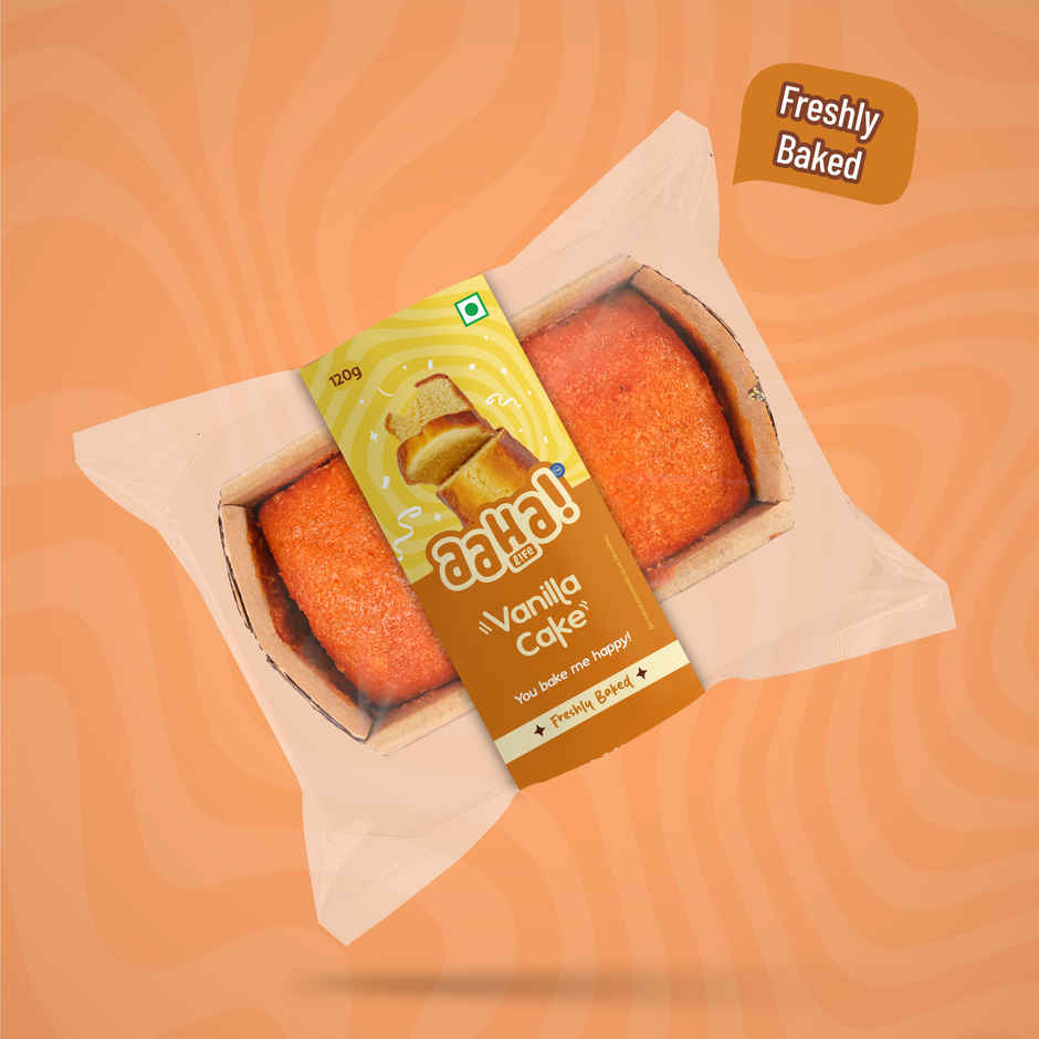 Aaha Life Fresh Vanilla Cake | Eggless