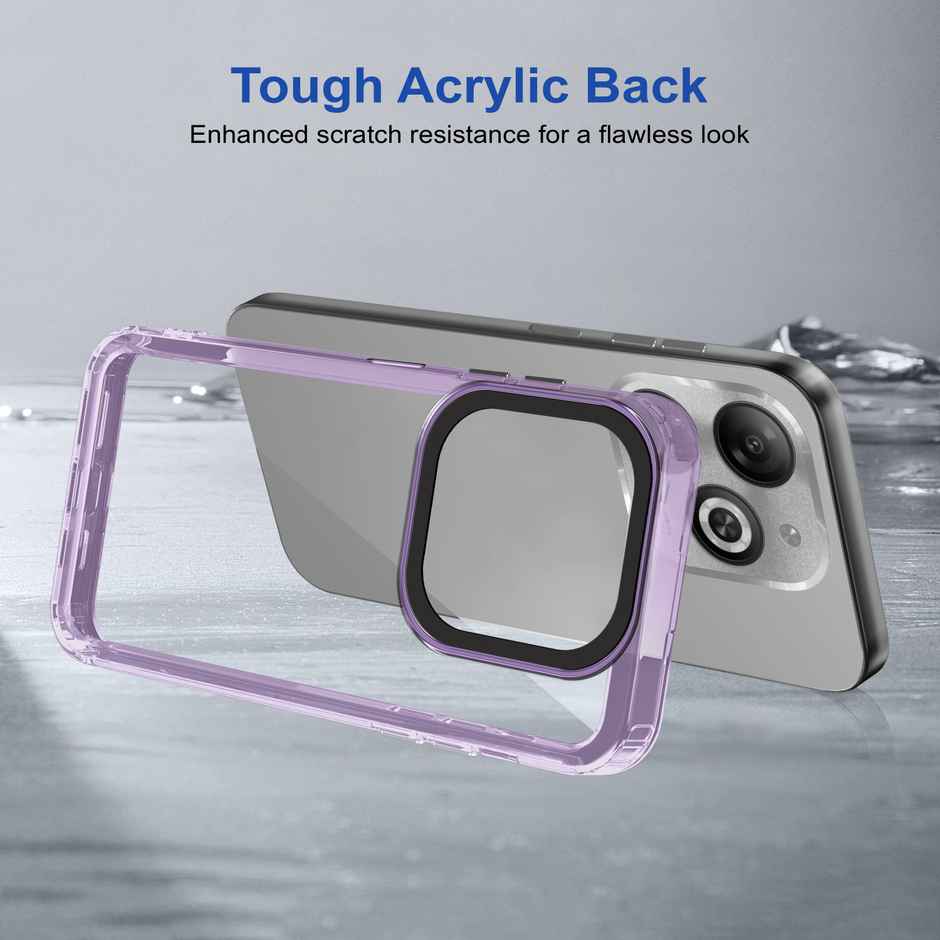 Zapcase Back Cover for Infinix Smart 8 HD | Space-Purple