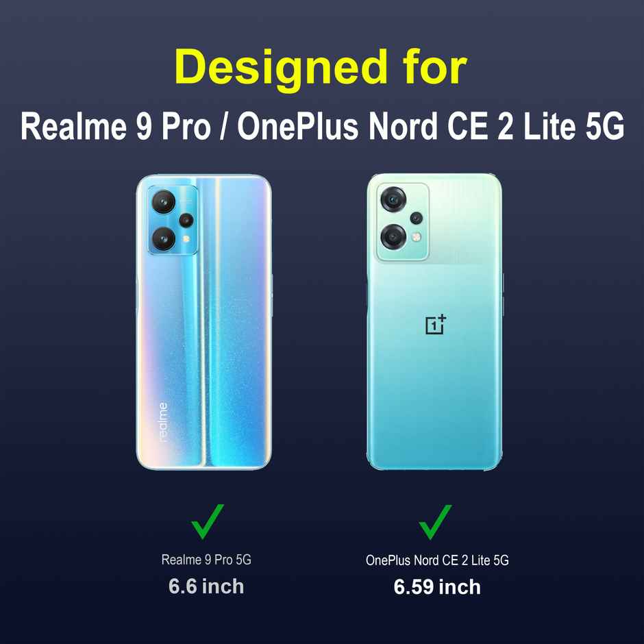 Zapcase Back Cover for OnePlus Nord CE 2 Lite 5G | Magic-Sapphire