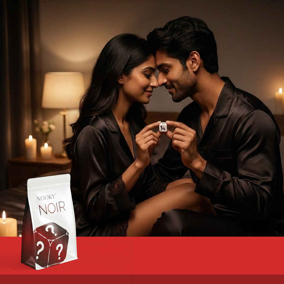 Nooky Noir Intimacy Play Dice Fun Couple Game for Date Nights