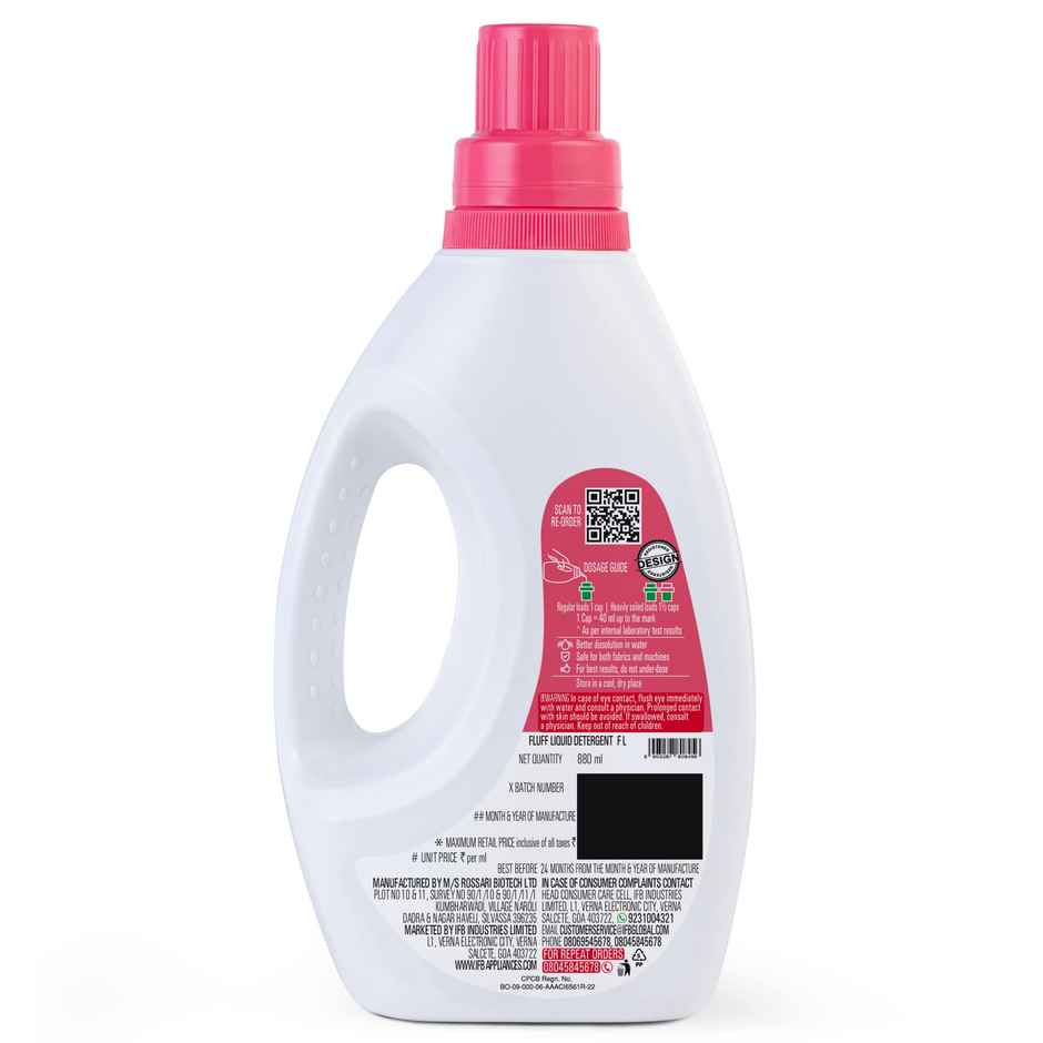 IFB essentials Fluff Front Load Liquid Detergent