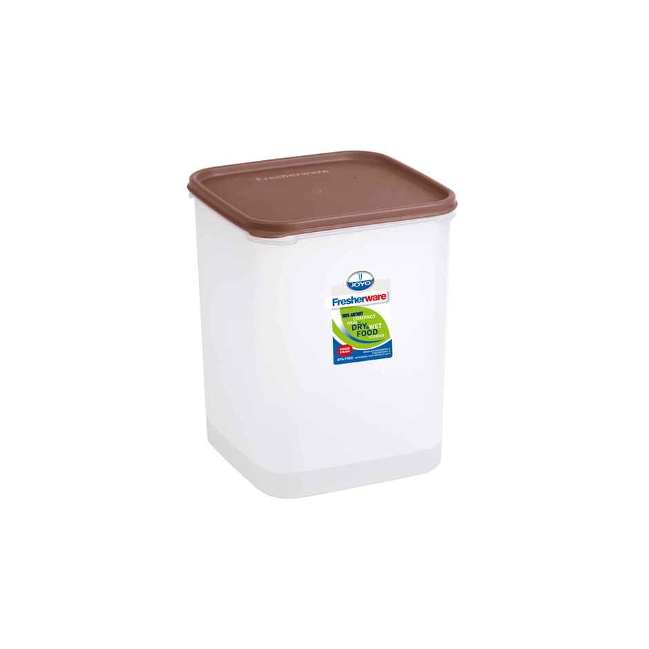 Joyo Fresherware Plastic Storage Container with Airtight Lid,Kitchen Organizers- 6 ltr-Assorted