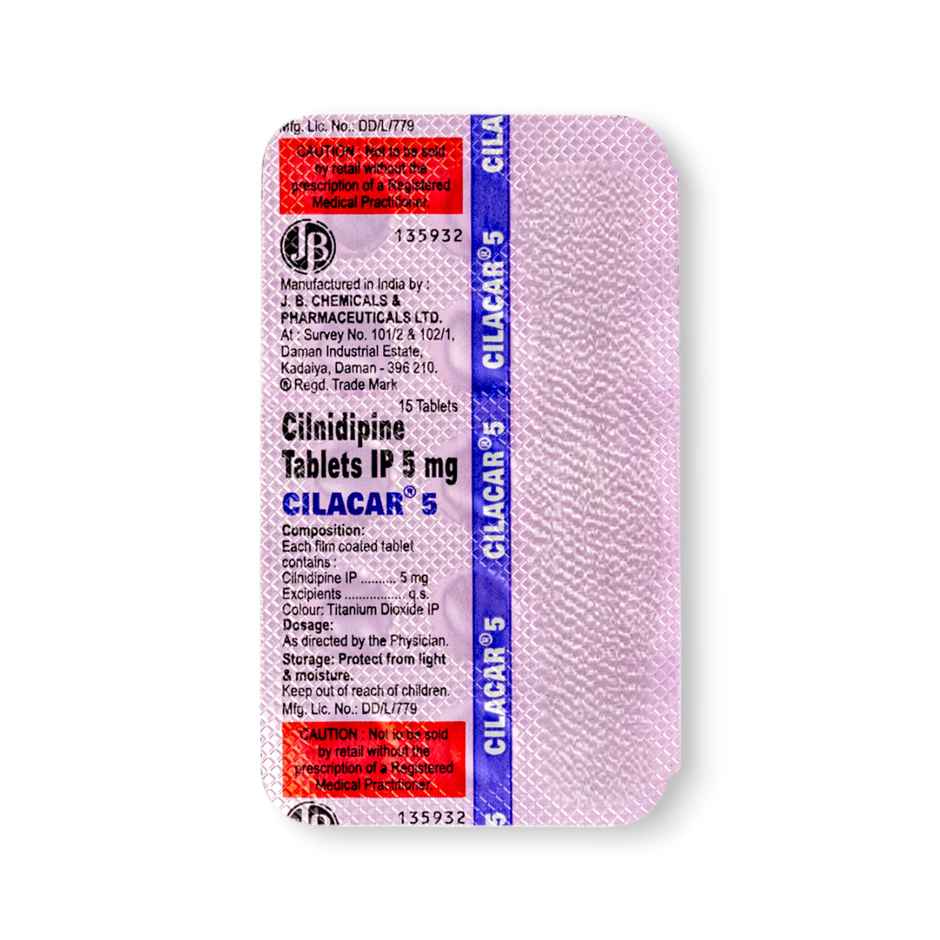 Cilacar 5 Tablet