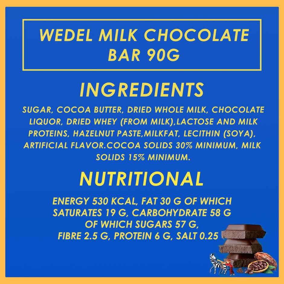 Wedel Milk Classic Chocolate Bar