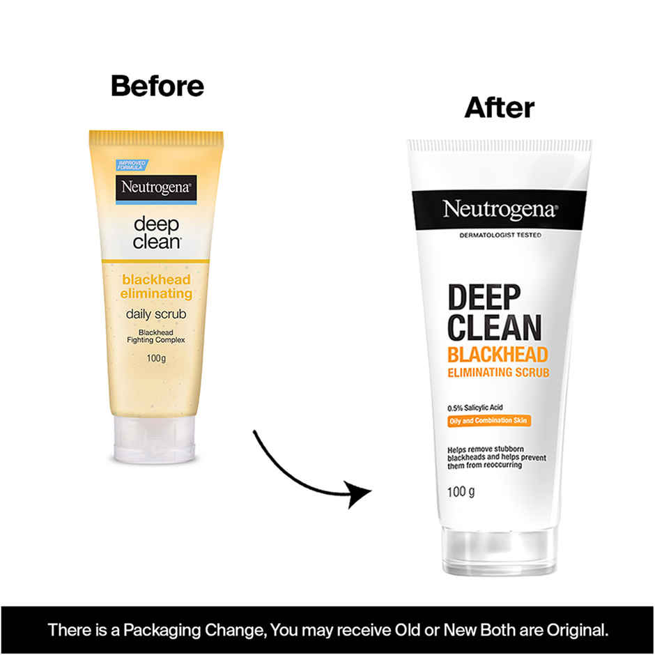 Neutrogena Deep Clean Blackhead Eliminating Daily Scrub