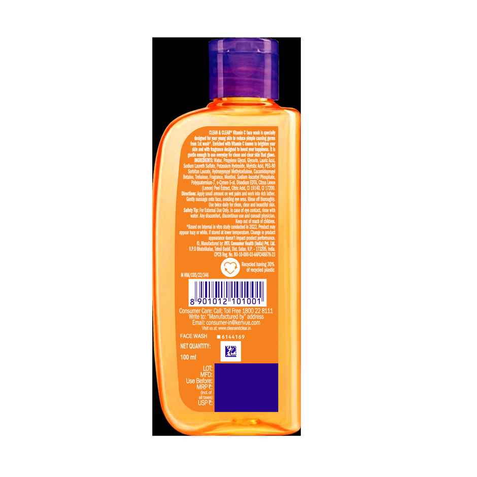 Clean & Clear Vitamin C Face Wash