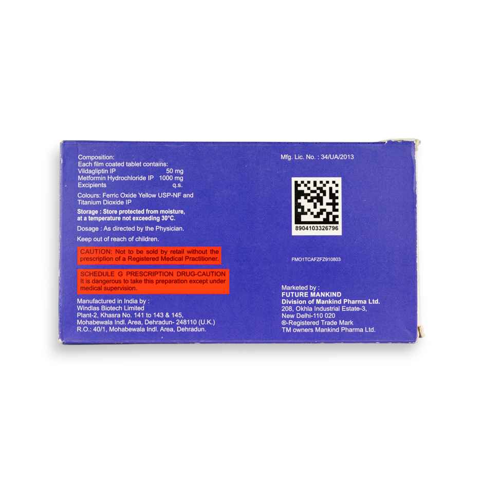 Gliptagreat-M 1000 Tablet