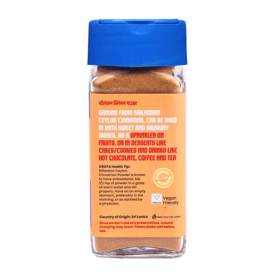 CRISTA Sri Lankan Cinnamon Powder