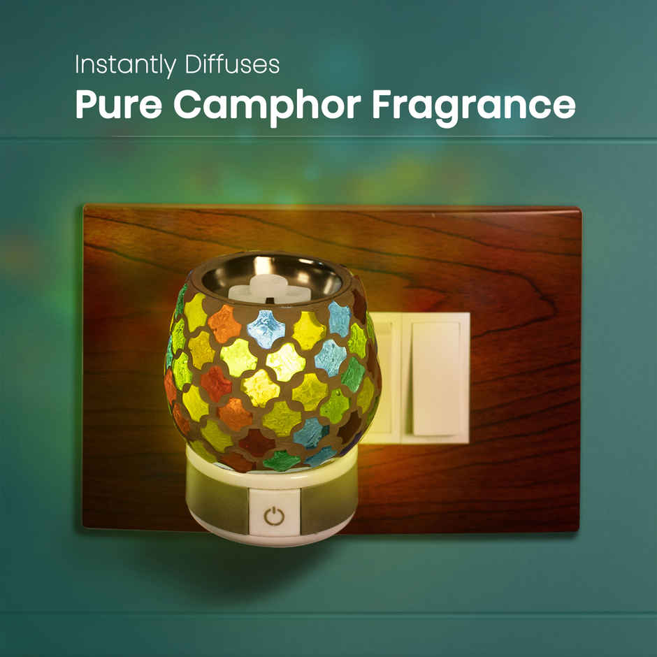 Camphor Electric Diffuser with 10 Camphor Tablets by Air Karpure | From House of Cycle