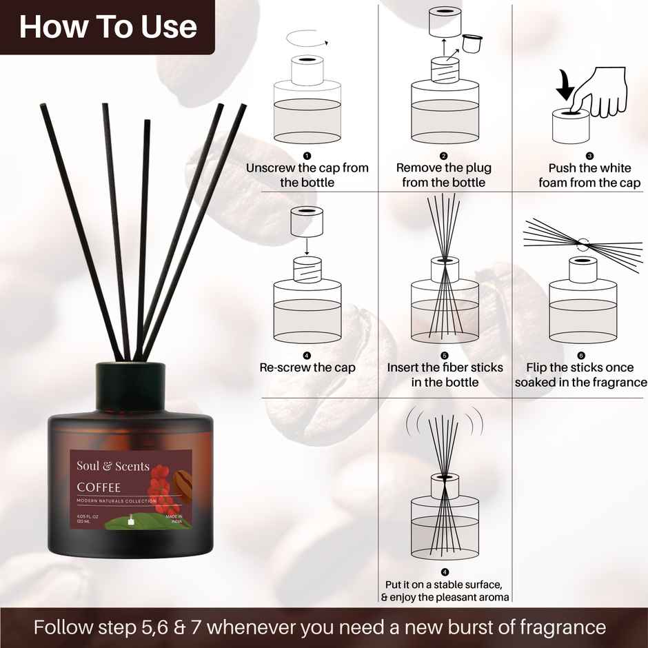 Soul & Scents Coffee Reed Diffuser