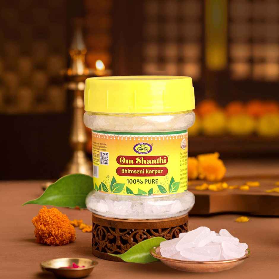 Pure Om Shanthi Bhimseni Camphor | Cycle Combo 