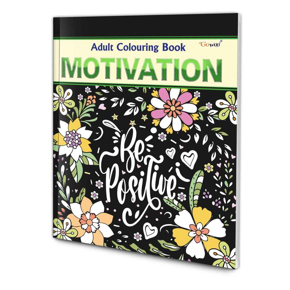 Motivation - Adult Colouring Book -coloring Book for Adults | Colouring Book for Peace & Relaxation
