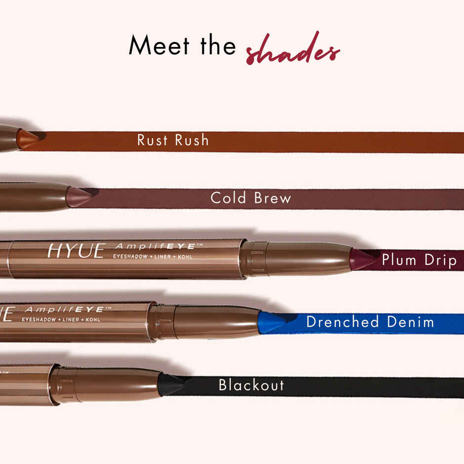 HYUE AmplifEYE Eye Crayon | 01 Blackout