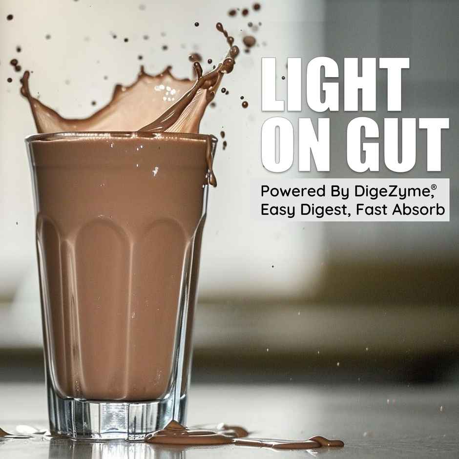 AS-IT-IS Nutrition ATOM Whey Protein with DigeZyme 1kg | Double Rich Chocolate