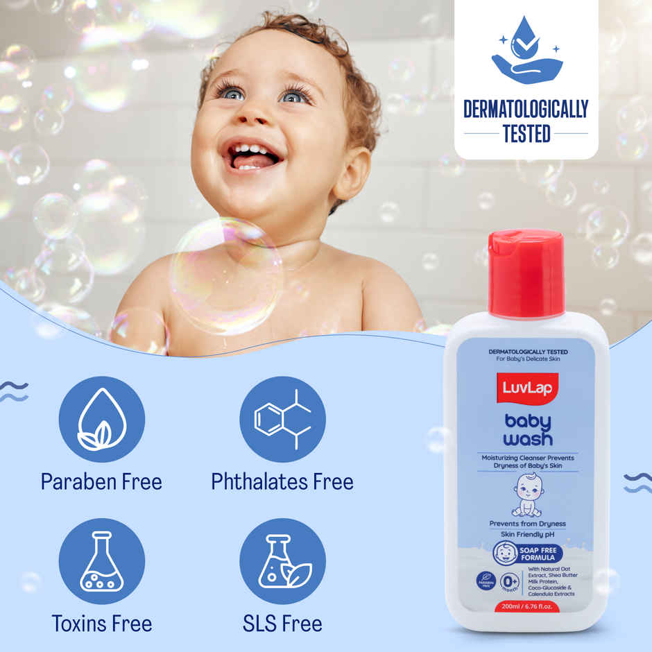 LuvLap Baby Wash
