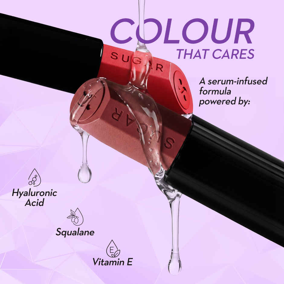 SUGAR Glide Peptide Serum Lipstick | 07 Tuscany Truffle