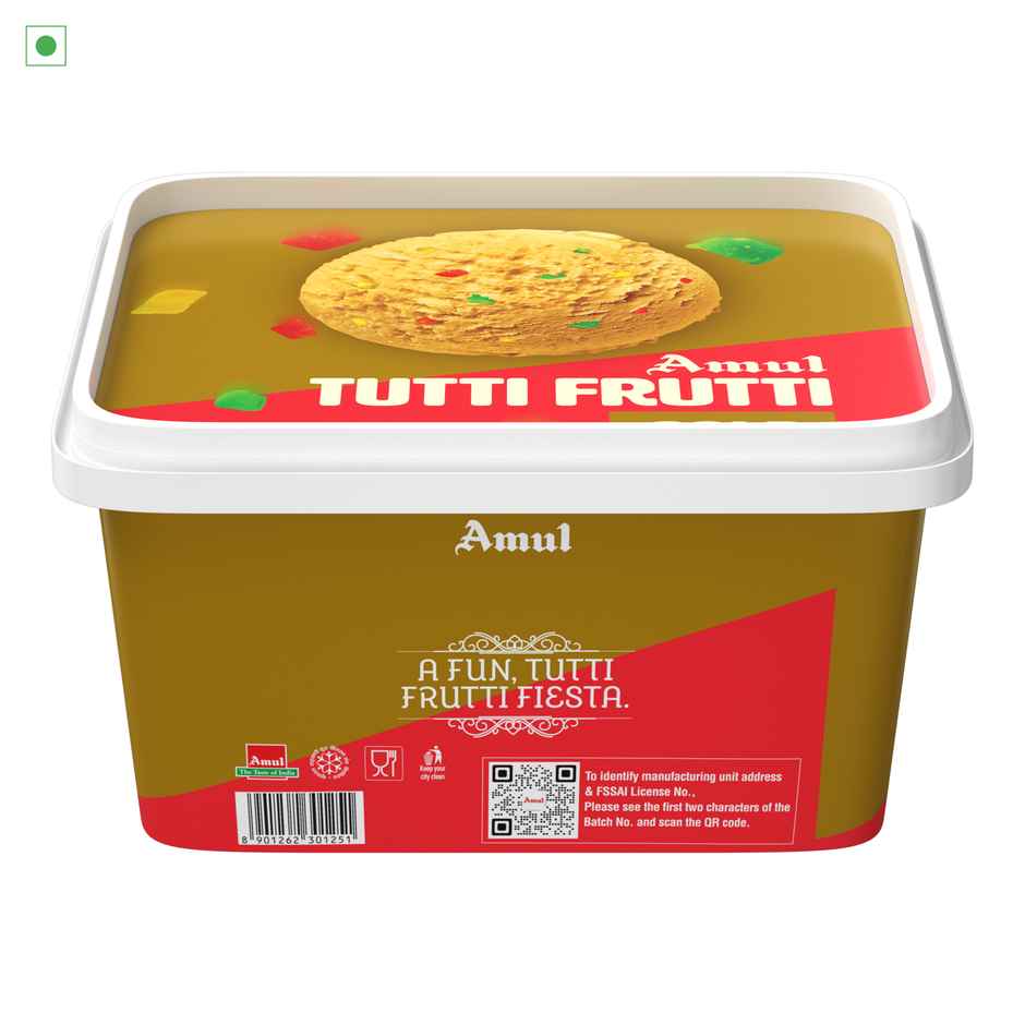 Amul Tutti Frutti Gold Ice Cream Tub