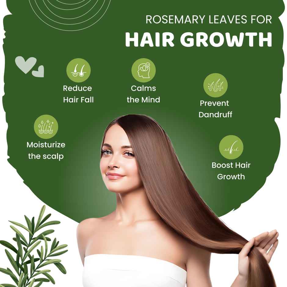 NutroVally Rosemary Leaves + Hair Mist Bottle