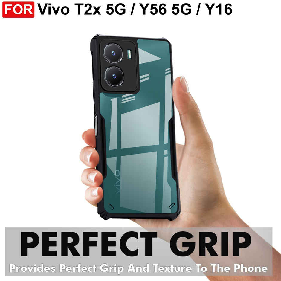Zapcase Back Cover for Vivo Y16 | Matte-Black