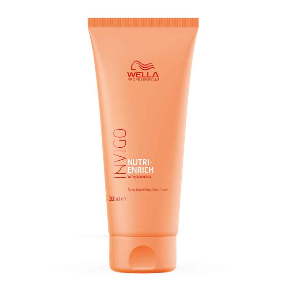 Wella Professionals Invigo Nutri Enrich Conditioner For Dry, Frizzy & Damaged Hair with Goji Berry