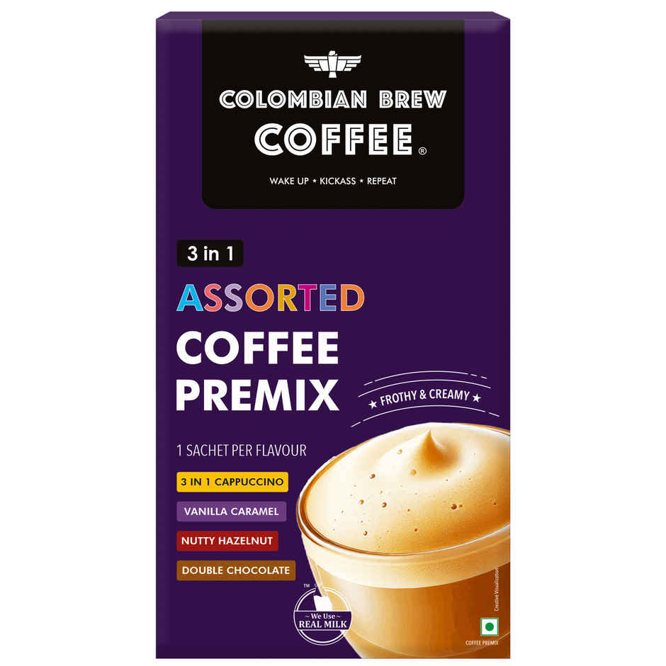 Colombian Brew Assorted Coffee Premix | 4 Sachets